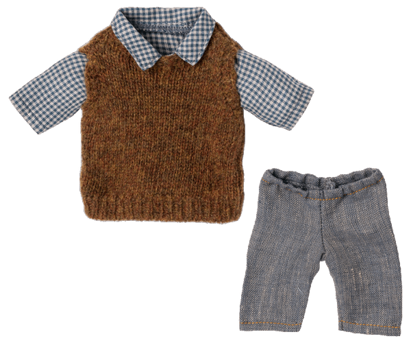 Teddy Dad - Shirt, Slipover & Pants