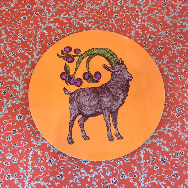 Puddin' Head Goat Placemat