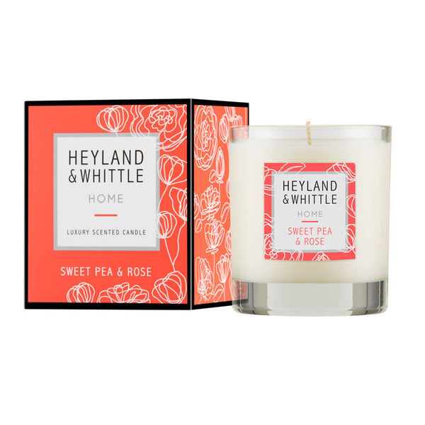 Heyland & Whittle candle in glass.