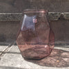Recycled Glass 19cm Origami Vase