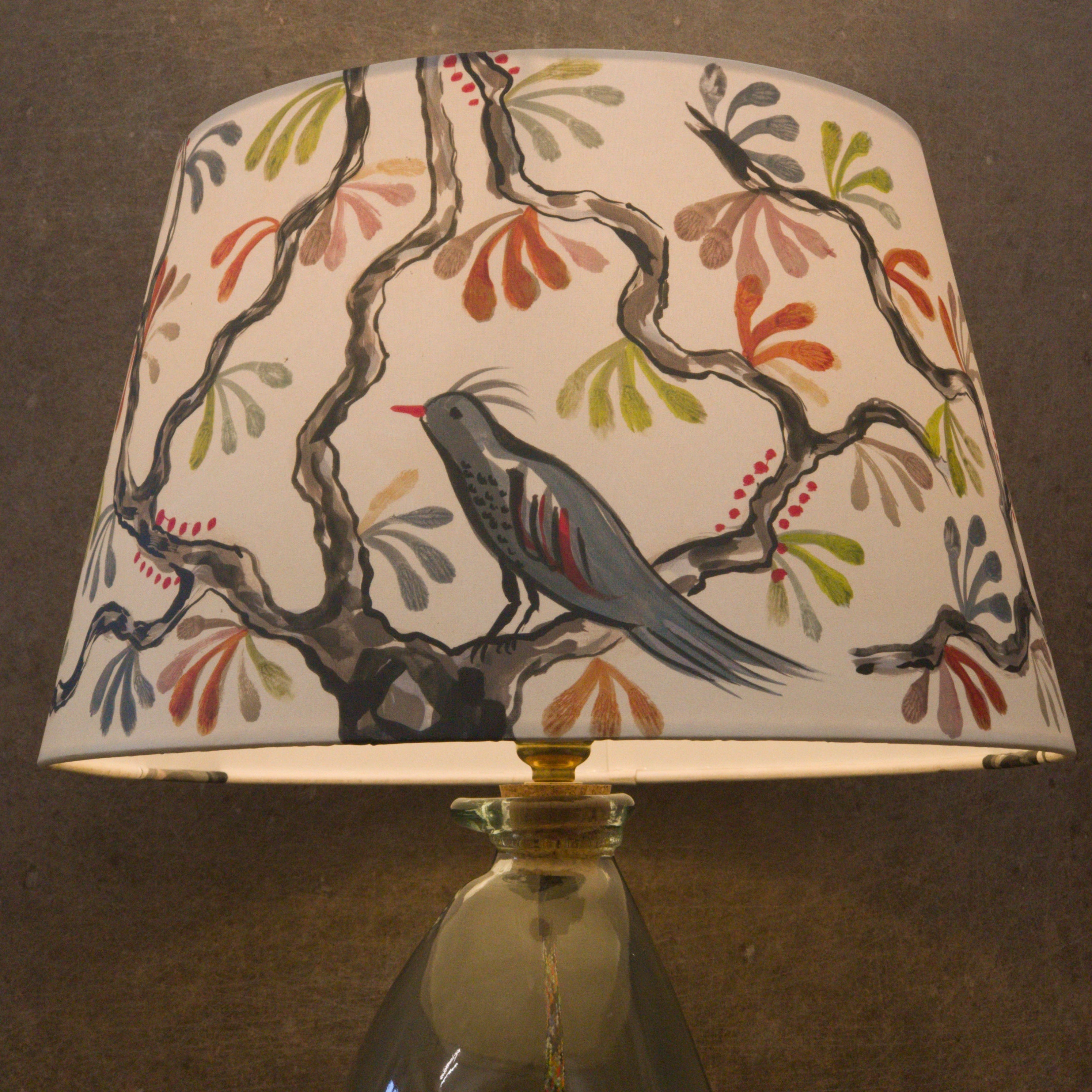 Dorothy Wightman Hand painted Lampshades Large Empire