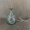 35cm Recycled glass lamp