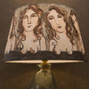 Hand painted Lampshade - Medium Empire