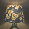 30cm Straight Empire Lampshade in Blue & Gold