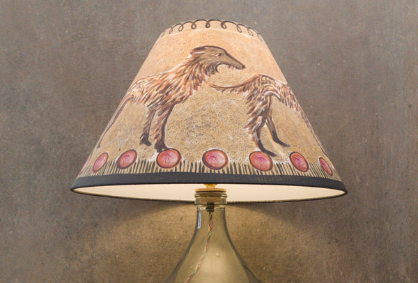 Hand painted Lampshade - XXL Coolie