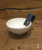 Porcelain & Leather Candle Bowl