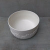 Bérangère Céramiques - Medium porcelain bowl with relief decor