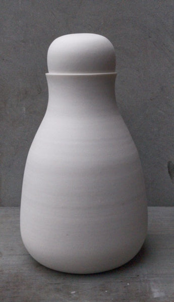 Bérangère Céramiques - Bottle with round lid