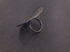 Susan Cross Ring - Linen print relief